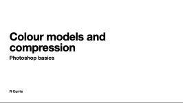 Formats and compression