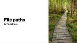 File paths