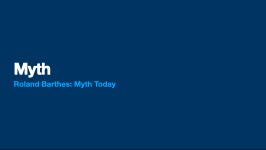 Mythologies
