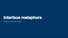 Metaphor assignment topics